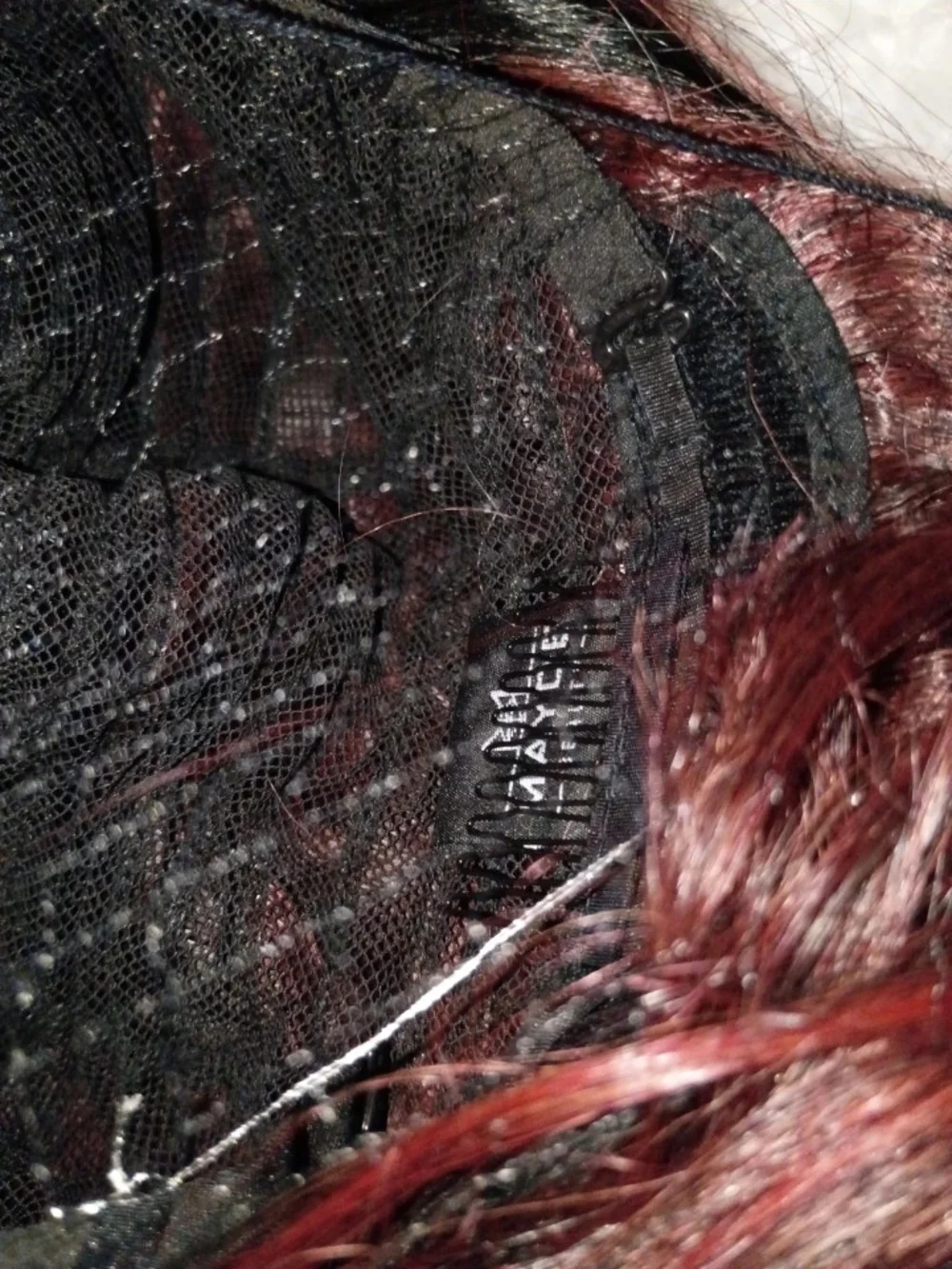 Vixen Wolf Long Wavy Wig with Bangs - Burgundy